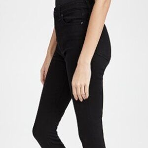 Rag & Bone High Rise Black Jeans